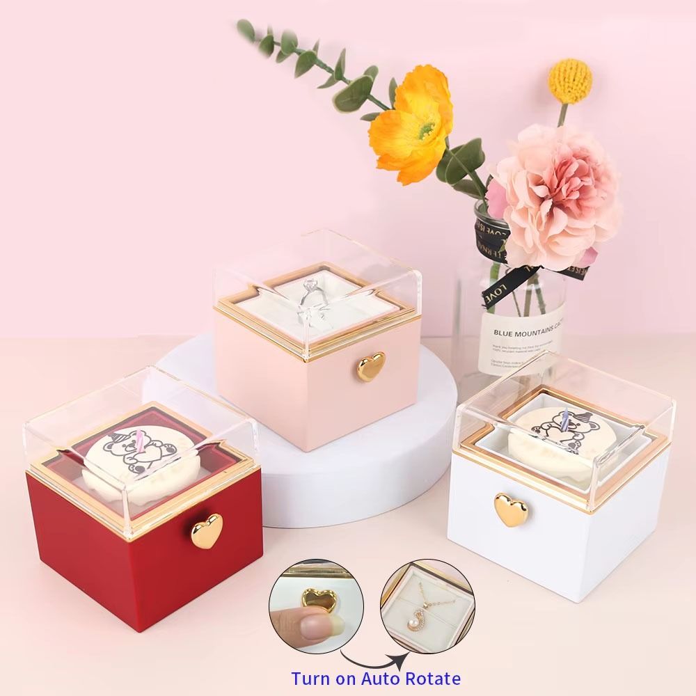 Candle Surprise - Caixa automática flip bear flip ring,
