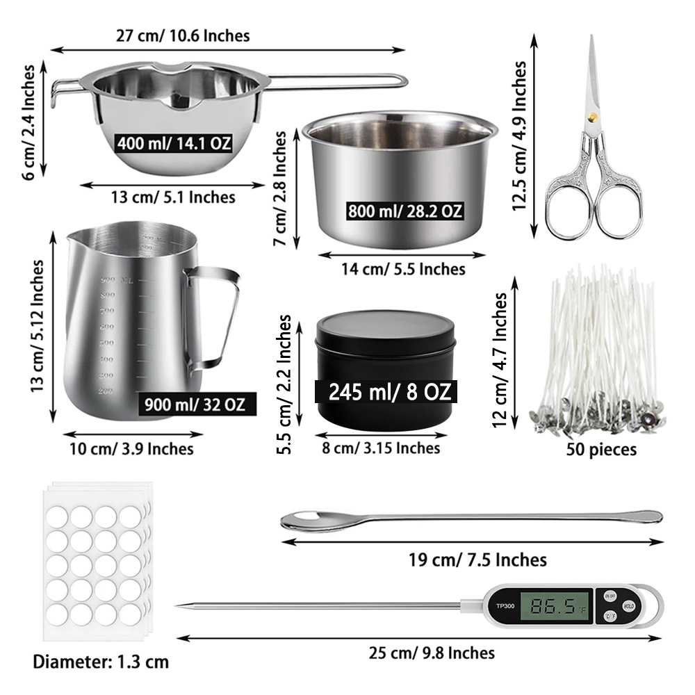 Glintmos Kit de fabricação de  - Wax Melting Pot avaliação e preço