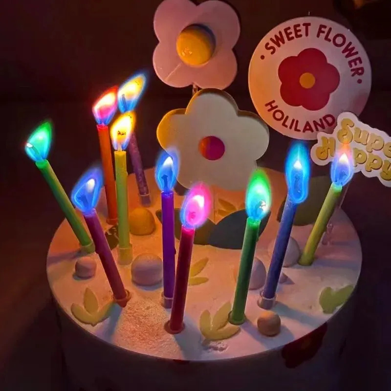 Velas de chama coloridas multi - Candle Surprise avaliação e preço