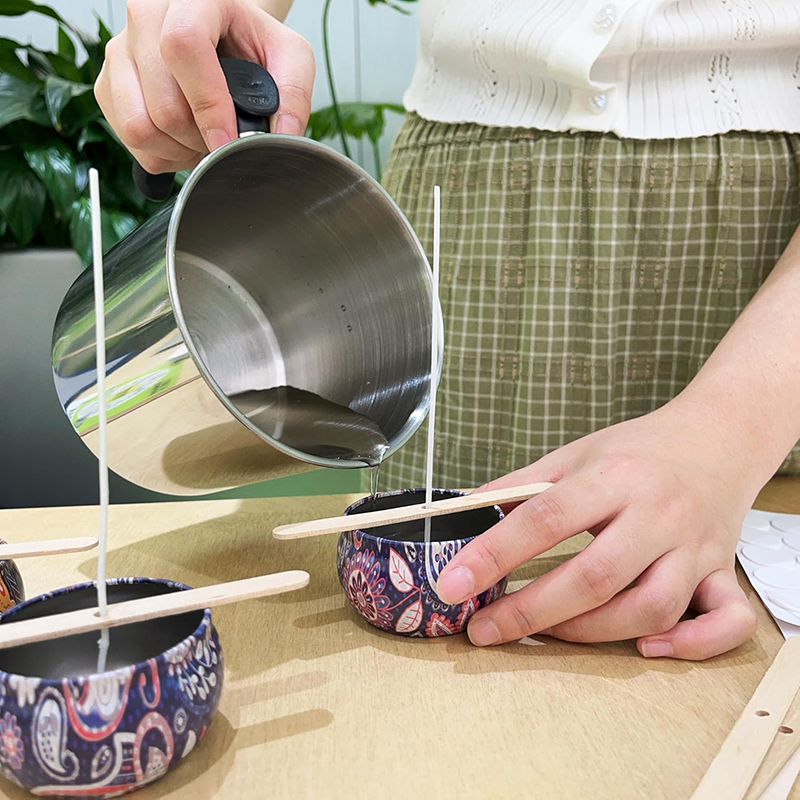 Fabricação de velas de aço ino - Wax Melting Pot avaliação e preço